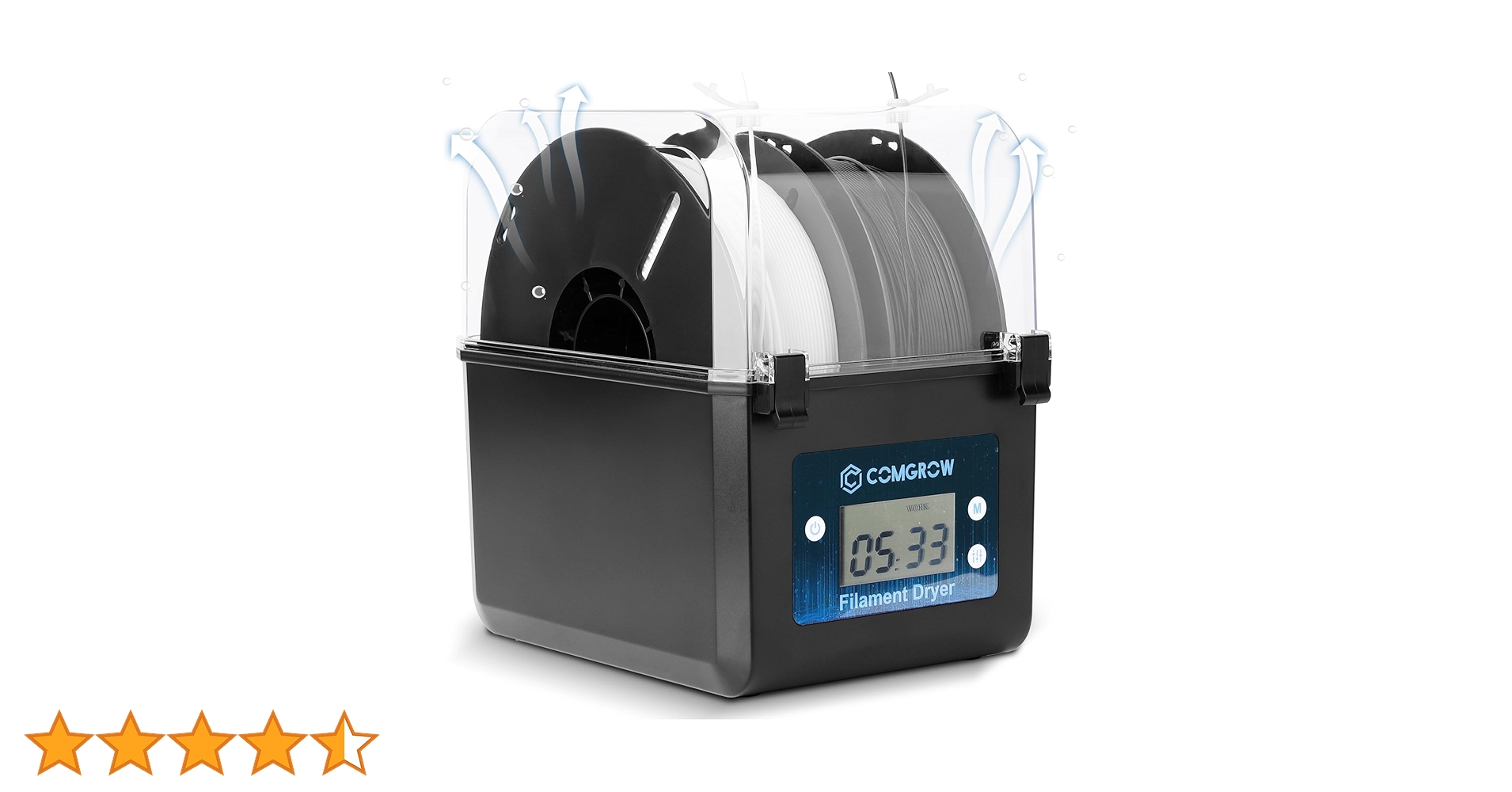 Amazon.co.jp: 3Dプリンターフィラメントドライヤーボックス 3D